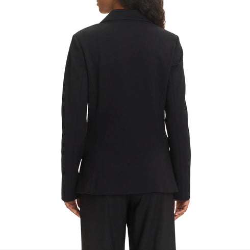Blazer Donna doppiopetto, con patte, in misto viscosa